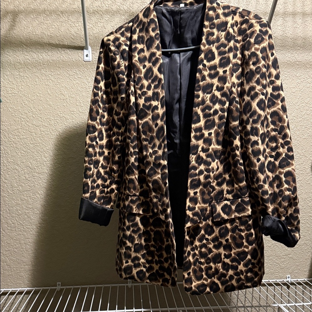 Leopard Print Women's Jacket